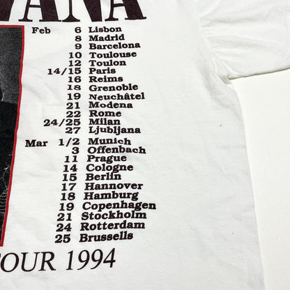 ニルヴァーナ Tシャツ XL 古着 バンドT 希少 当時物 90s USA 白