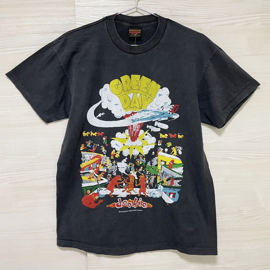 Green Day Tシャツ L 古着 バンドT 希少 当時物 90s USA