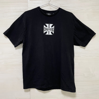 WEST COAST CHOPPERS Tシャツ XL 古着 両面プリント 黒