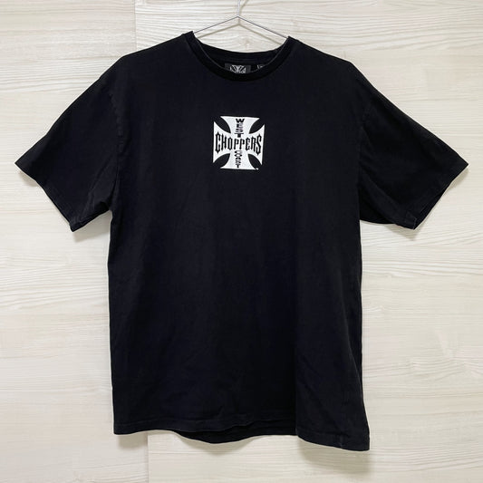 WEST COAST CHOPPERS Tシャツ XL 古着 両面プリント 黒