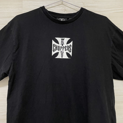 WEST COAST CHOPPERS Tシャツ XL 古着 両面プリント 黒