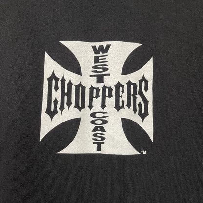 WEST COAST CHOPPERS Tシャツ XL 古着 両面プリント 黒