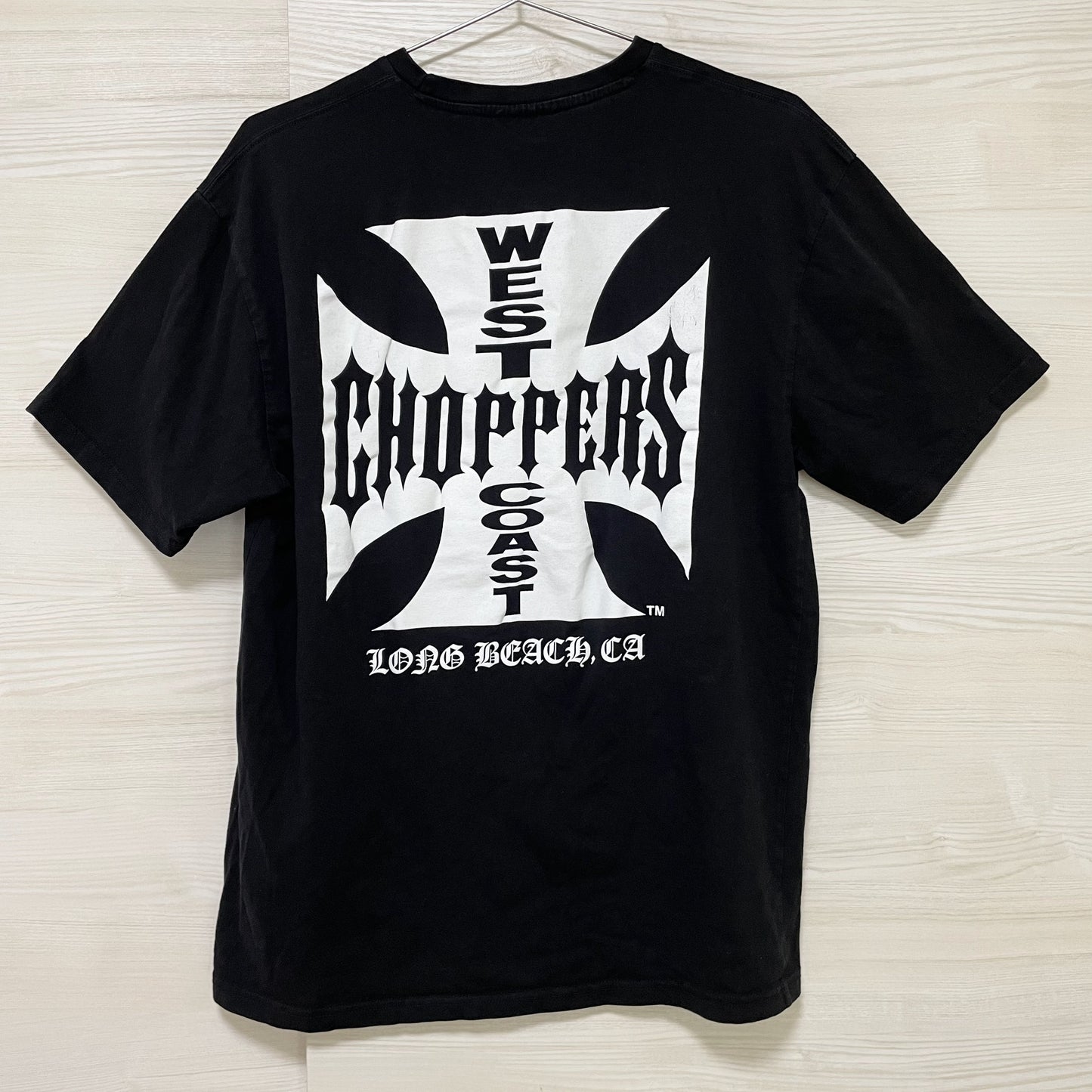 WEST COAST CHOPPERS Tシャツ XL 古着 両面プリント 黒