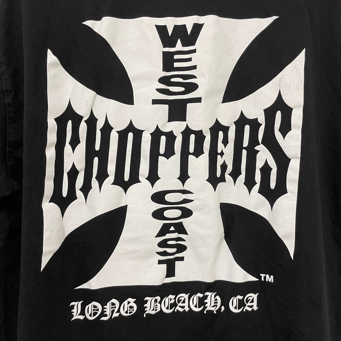 WEST COAST CHOPPERS Tシャツ XL 古着 両面プリント 黒