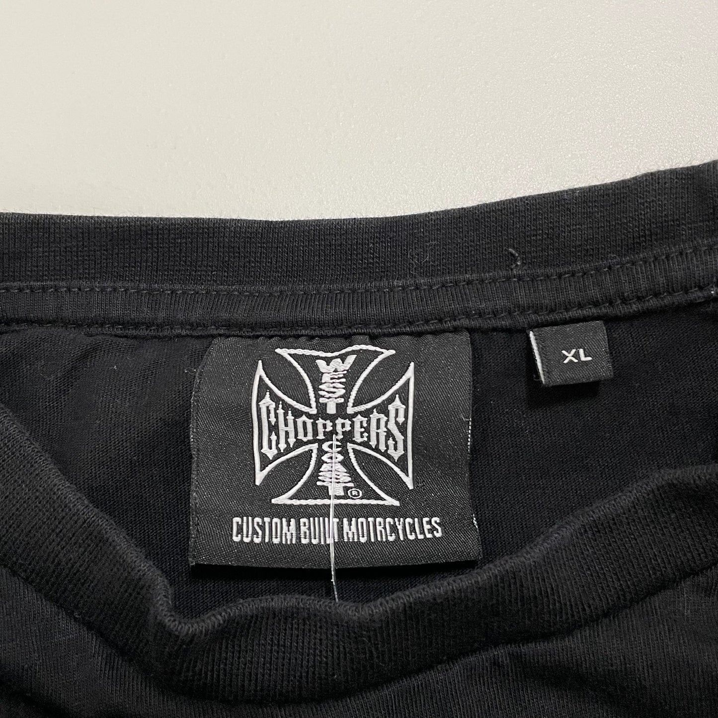 WEST COAST CHOPPERS Tシャツ XL 古着 両面プリント 黒