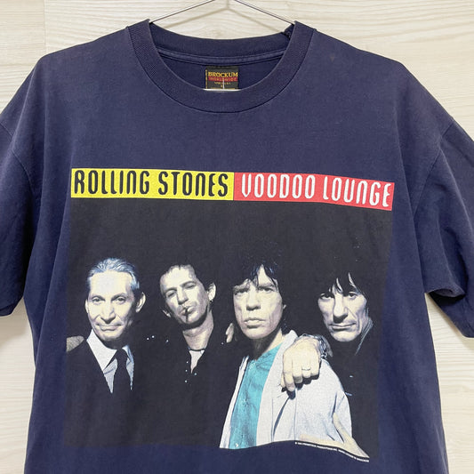 ローリングストーンズ Tシャツ XL 古着 両面プリント 当時物 90s 紺