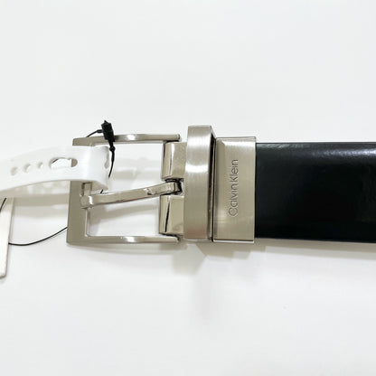 カルバンクライン ベルト XL リバーシブル メンズ ロゴ CK シンプル 黒