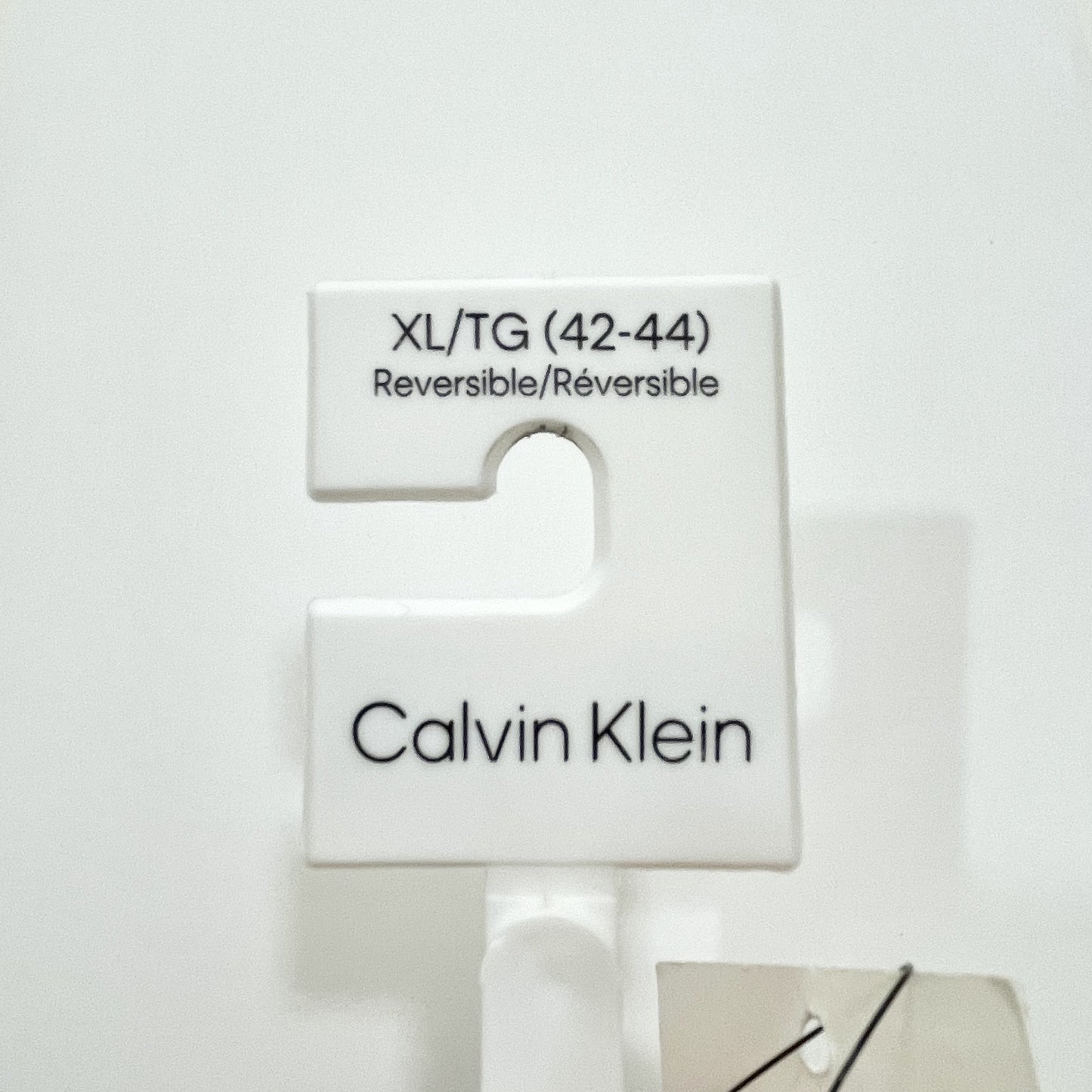 カルバンクライン ベルト XL リバーシブル メンズ ロゴ CK シンプル 黒