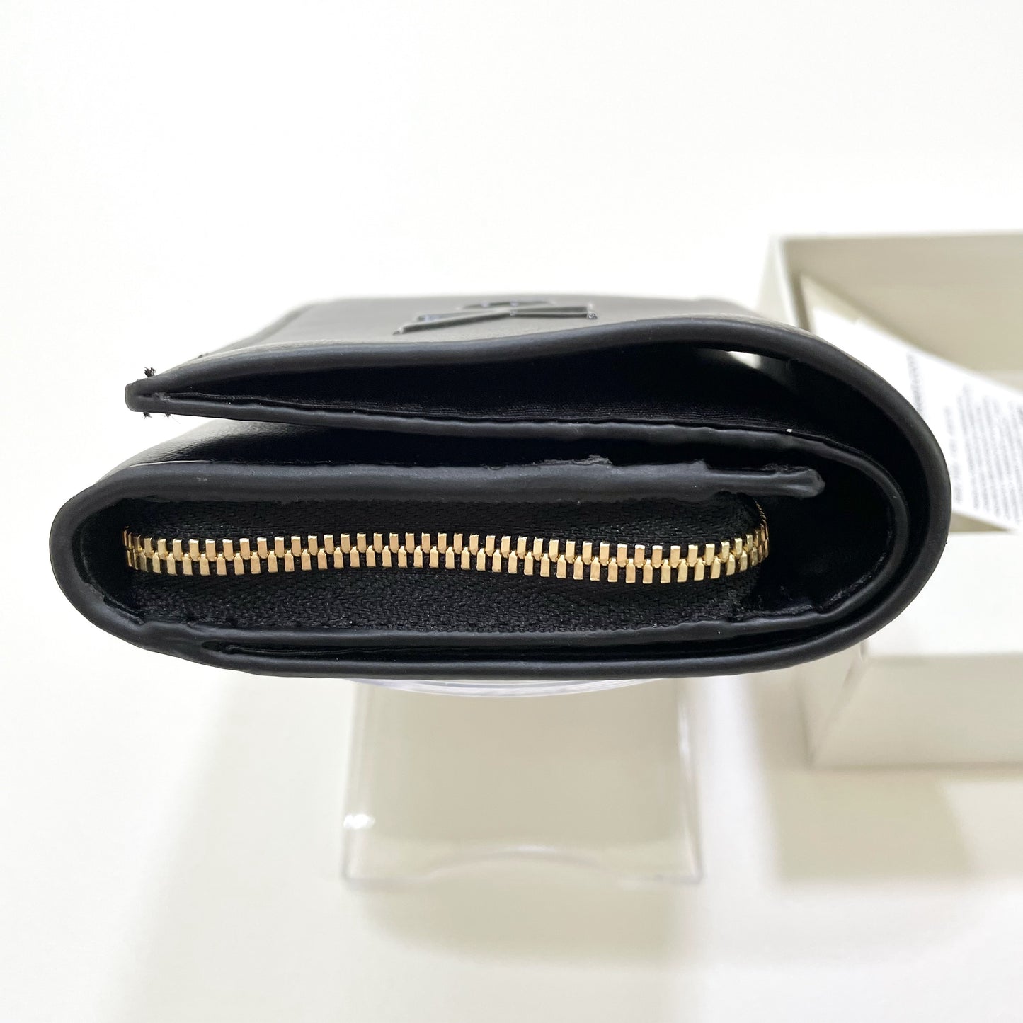 カルバンクライン 財布 二つ折り ウォレット レディース ロゴ シンプル 黒