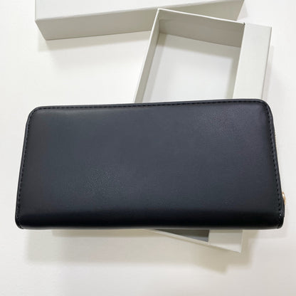 カルバンクライン 財布 長財布 ウォレット レディース ロゴ シンプル 黒