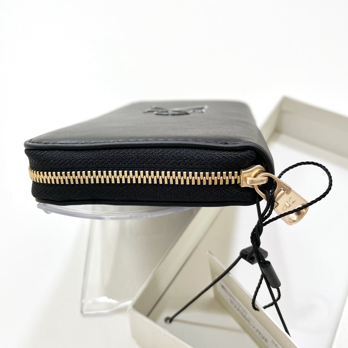 カルバンクライン 財布 長財布 ウォレット レディース ロゴ シンプル 黒