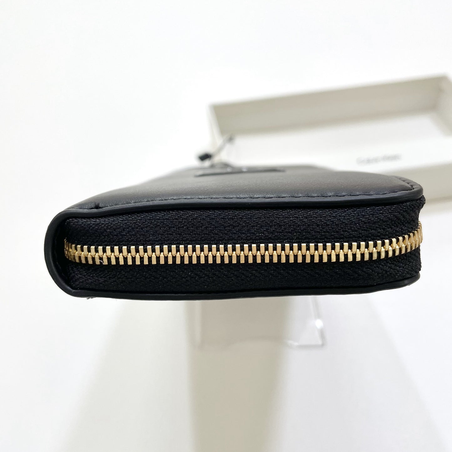 カルバンクライン 財布 長財布 ウォレット レディース ロゴ シンプル 黒