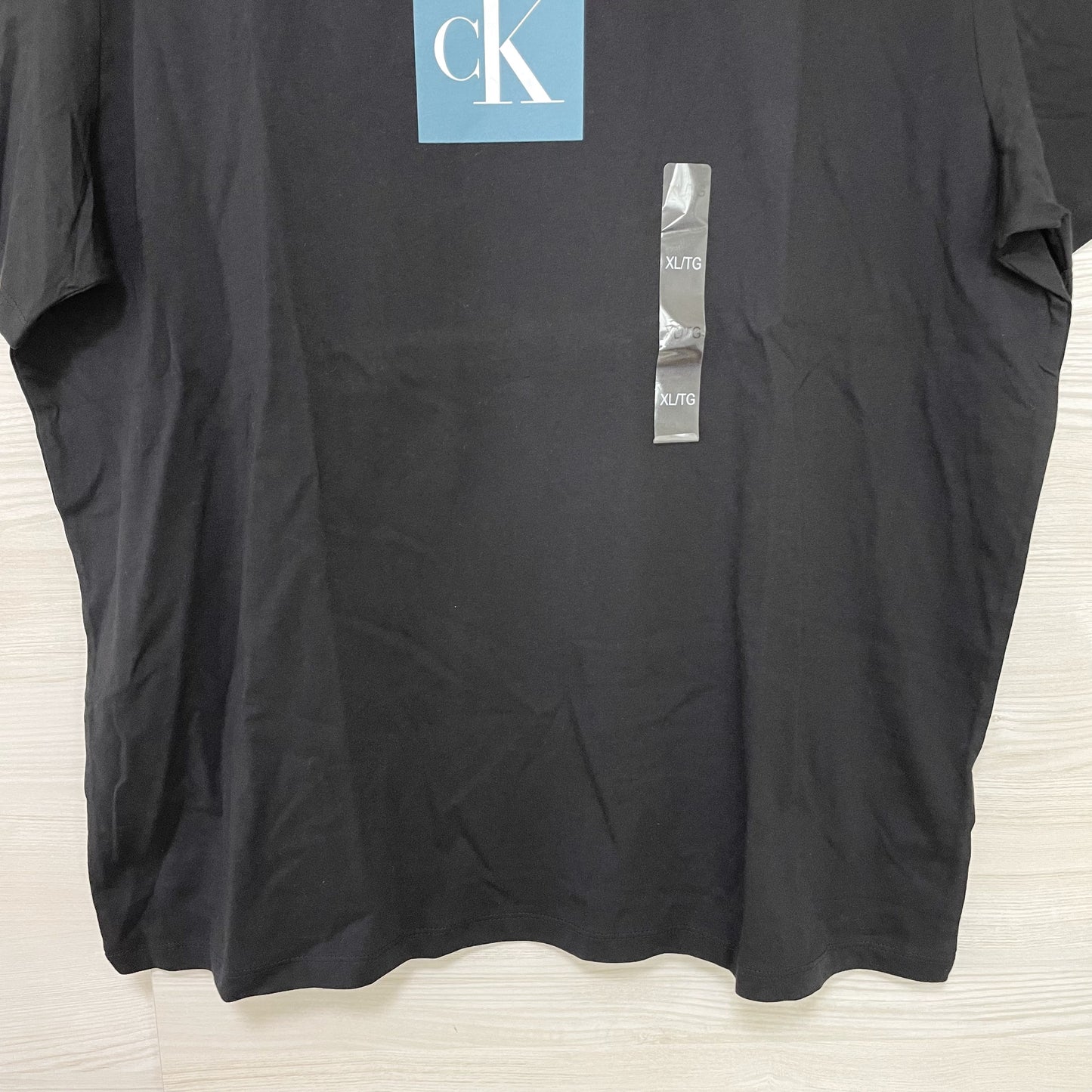 カルバンクラインジーンズ Tシャツ XL 半袖 ロゴ プリント CK 綿 黒