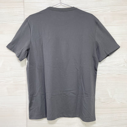 カルバンクラインジーンズ Tシャツ L 半袖 ロゴ プリント CK グレー