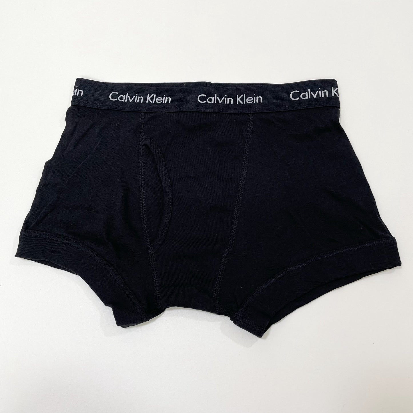 カルバンクライン ボクサーパンツ S ロゴ 下着 メンズ コットン 黒 ブラック