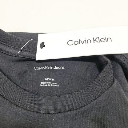 カルバンクラインジーンズ Tシャツ S 半袖 ロゴ メンズ レディース 綿 黒