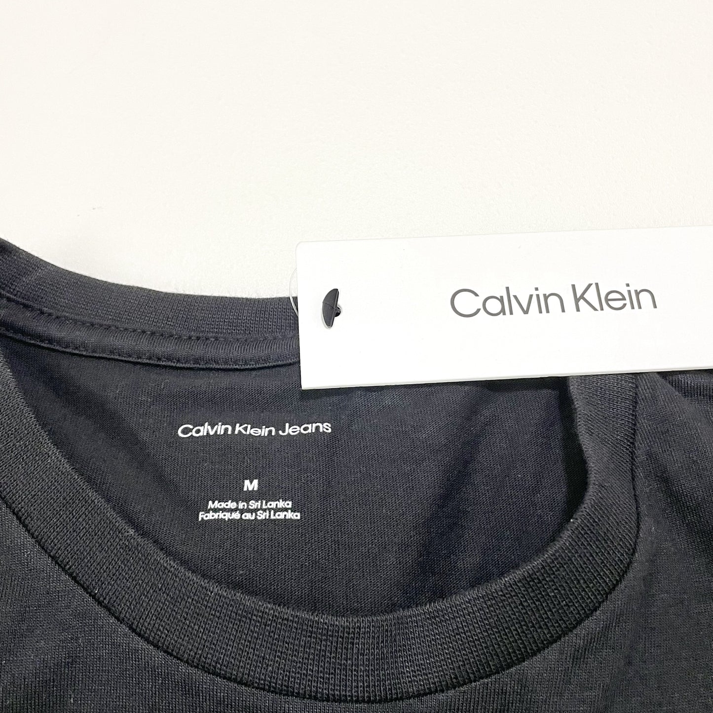 カルバンクラインジーンズ Tシャツ S 半袖 ロゴ メンズ レディース 綿 黒