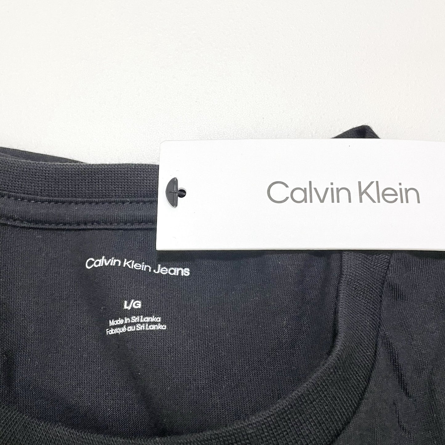 カルバンクラインジーンズ Tシャツ S 半袖 ロゴ メンズ レディース 綿 黒