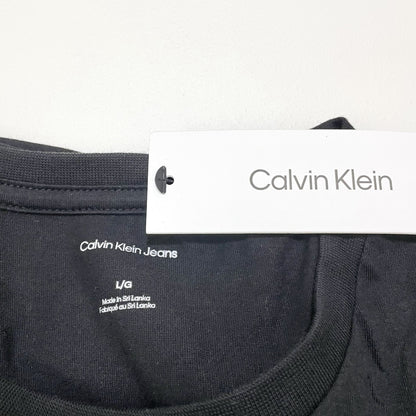 カルバンクラインジーンズ Tシャツ S 半袖 ロゴ メンズ レディース 綿 黒