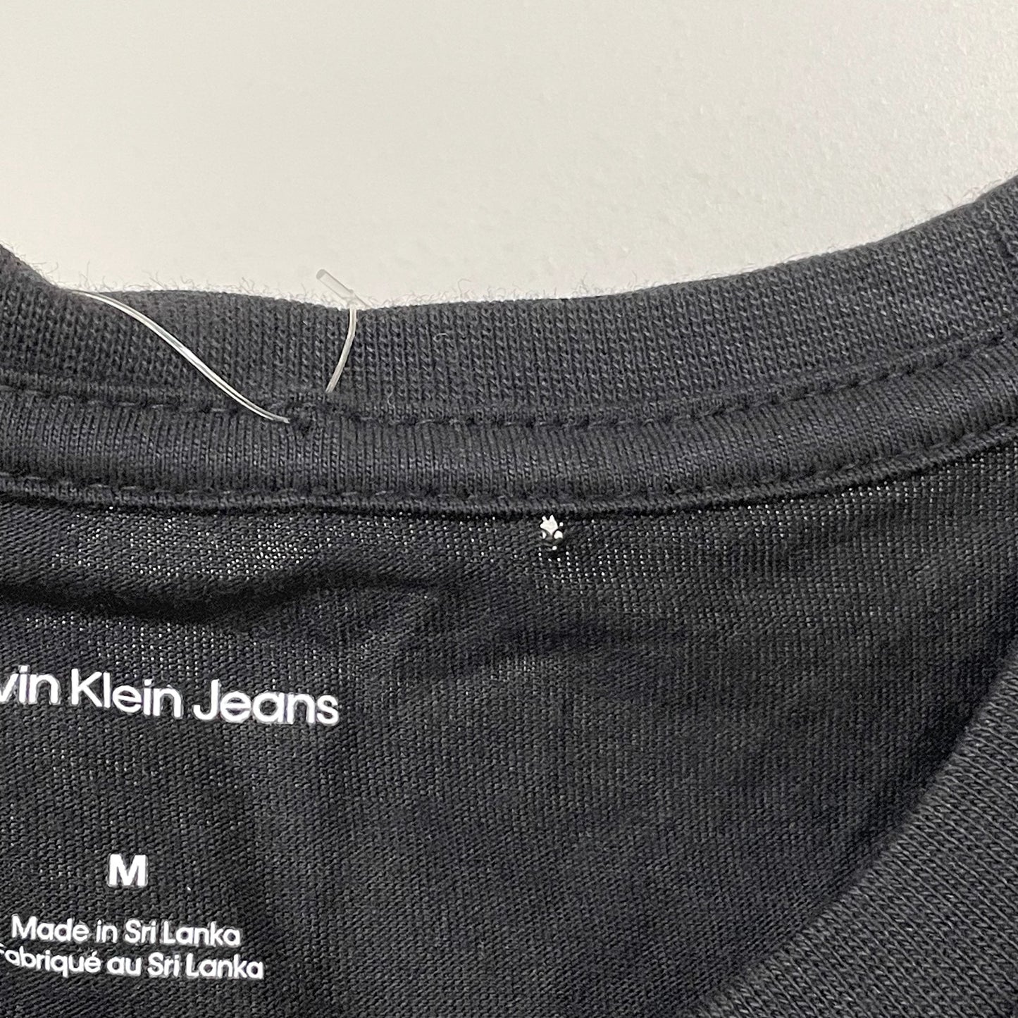 カルバンクラインジーンズ Tシャツ S 半袖 ロゴ メンズ レディース 綿 黒