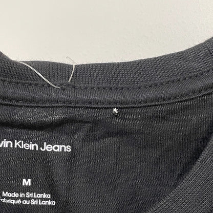 カルバンクラインジーンズ Tシャツ S 半袖 ロゴ メンズ レディース 綿 黒