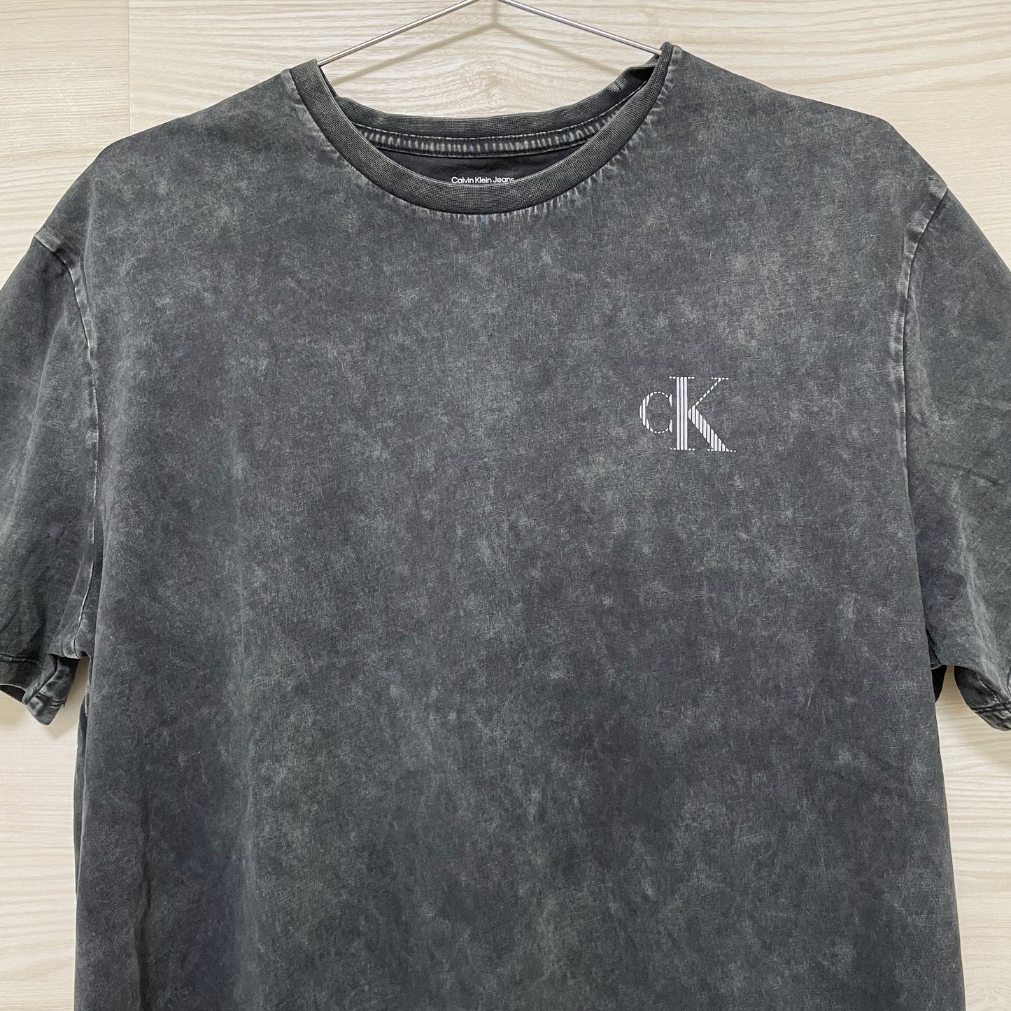 カルバンクラインジーンズ Tシャツ L 半袖 ロゴ メンズ レディース 綿 黒