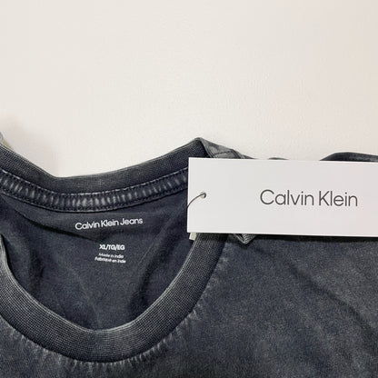 カルバンクラインジーンズ Tシャツ L 半袖 ロゴ メンズ レディース 綿 黒