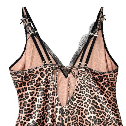 Honey Birdette ベビードール ランジェリー XL ヒョウ柄 レース