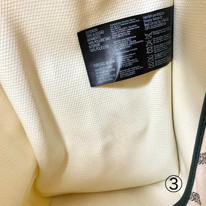 LACOSTE ラコステ バッグ レディース ヘリテージキャンバス テニススタイルトートバッグ カジュアル 大きめ 綿 ベージュ