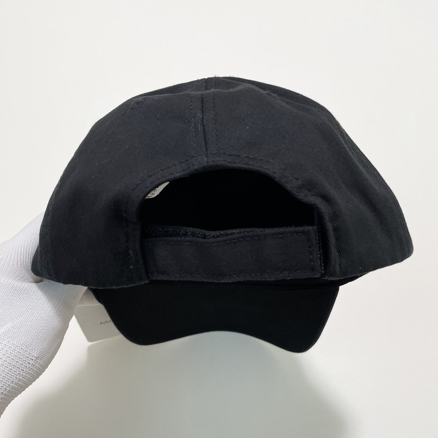 MONCLER モンクレール ベースボーキャップ 帽子 ロゴ ワッペン ハート シンプル おしゃれ 黒 ブラック 新品未使用