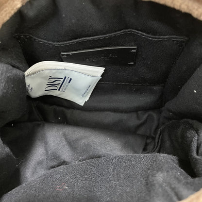 MONCLER モンクレール ショルダーバッグ ハンドバッグ コーデュロイ ダウン ミニバッグ レディース ブラウン 新品未使用