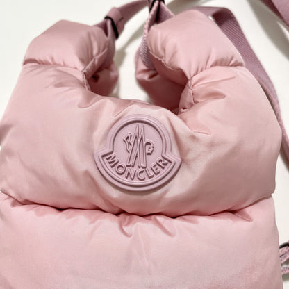 MONCLER モンクレール ショルダーバッグ ミニバッグ キルティング レディース ピンク ロゴ シンプル ダウン 新品未使用