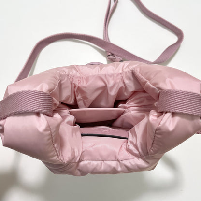 MONCLER モンクレール ショルダーバッグ ミニバッグ キルティング レディース ピンク ロゴ シンプル ダウン 新品未使用