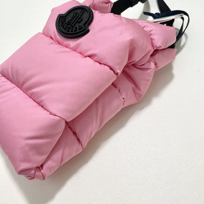 MONCLER モンクレール ショルダーバッグ ミニバッグ キルティング レディース ピンク ロゴ シンプル ダウン 新品未使用