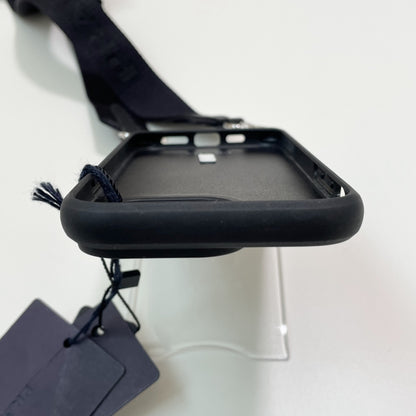 PRADA プラダ iPhone 14 Pro ケース スマホケース ショルダー ストラップ シンプル レディース 黒 新品未使用