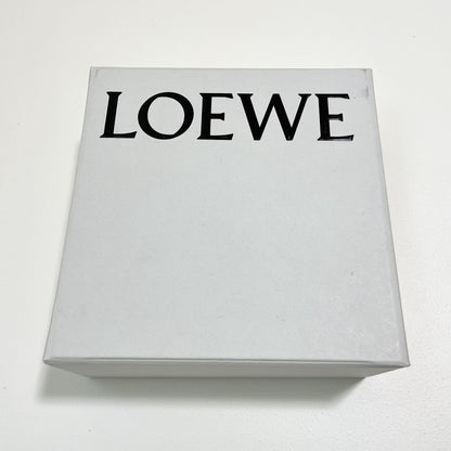 LOEWE  ロエベ ベルト 編み込み メンズ 男性 レディース 女性 ロゴ バックル ブランド 黒 ブラック 新品未使用
