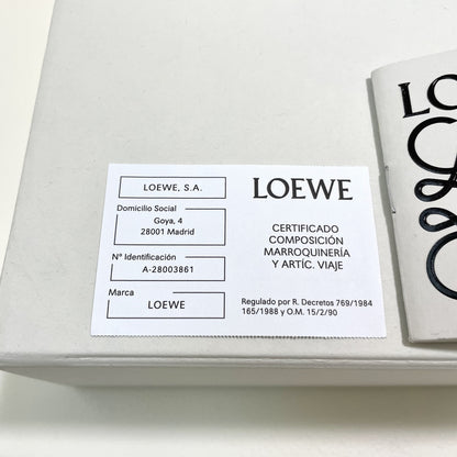 LOEWE  ロエベ ベルト 編み込み メンズ 男性 レディース 女性 ロゴ バックル ブランド 黒 ブラック 新品未使用