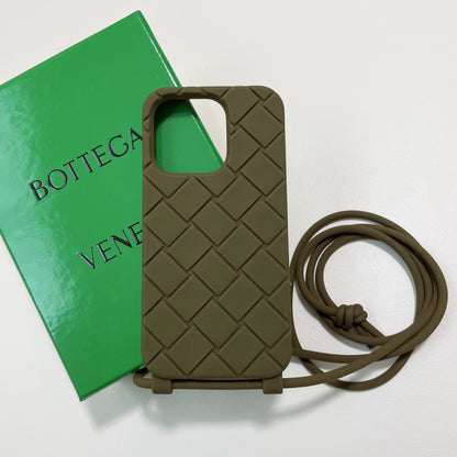 BOTTEGA VENETA ボッテガヴェネタ iPhone14 Pro ケース スマホケース ブラウン アイフォン 新品未使用