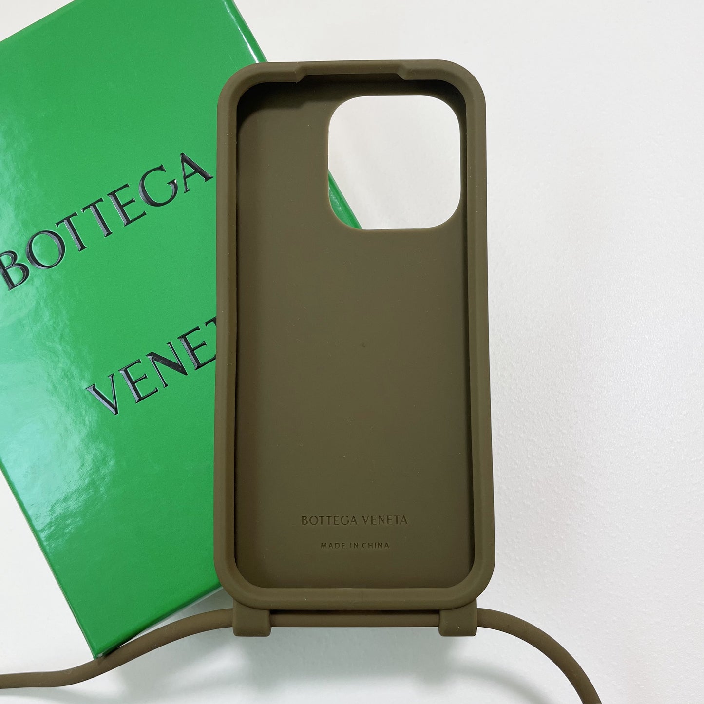 BOTTEGA VENETA ボッテガヴェネタ iPhone14 Pro ケース スマホケース ブラウン アイフォン 新品未使用