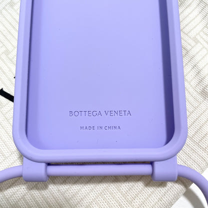 BOTTEGA VENETA ボッテガヴェネタ iPhone14 Pro ケース スマホケース パープル アイフォン 新品未使用
