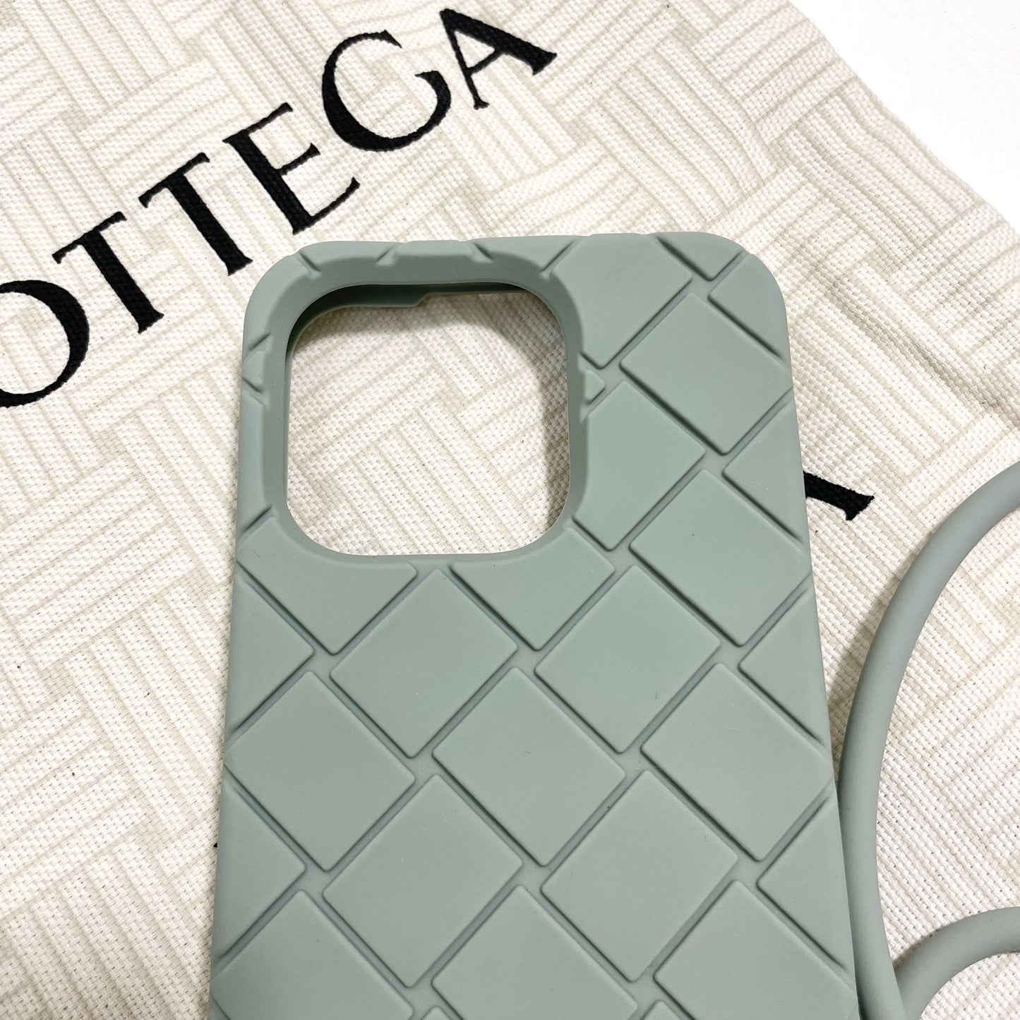 BOTTEGA VENETA ボッテガヴェネタ iPhone14 Pro ケース スマホケース グリーン アイフォン 新品未使用