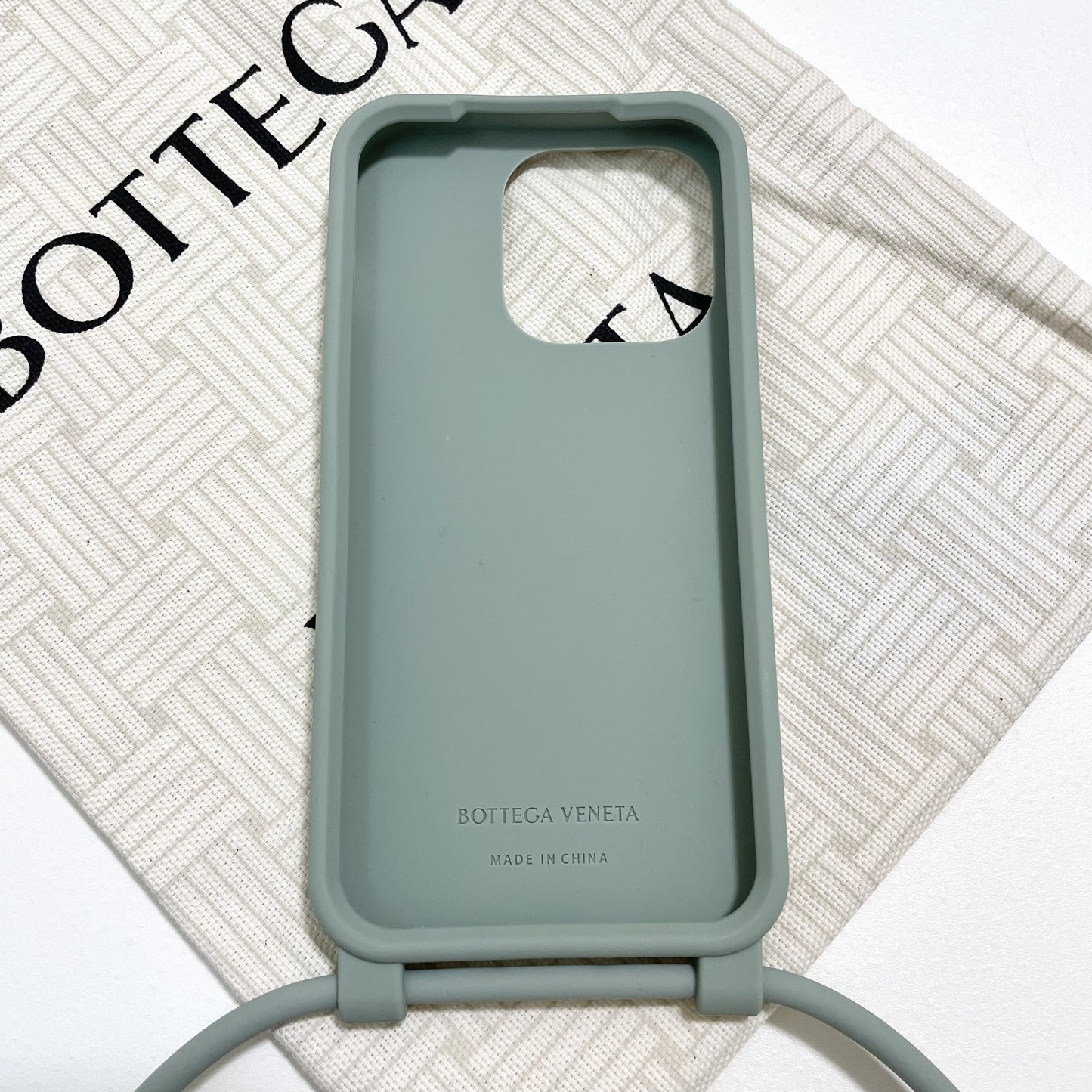 BOTTEGA VENETA ボッテガヴェネタ iPhone14 Pro ケース スマホケース グリーン アイフォン 新品未使用