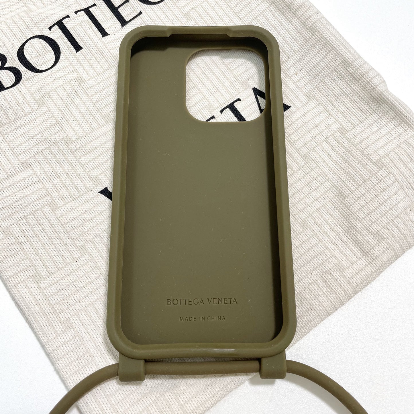 BOTTEGA VENETA ボッテガヴェネタ iPhone14 Pro ケース スマホケース ブラウン アイフォン 新品未使用