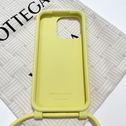 BOTTEGA VENETA ボッテガヴェネタ iPhone14 Pro ケース スマホケース イエロー アイフォン 新品未使用