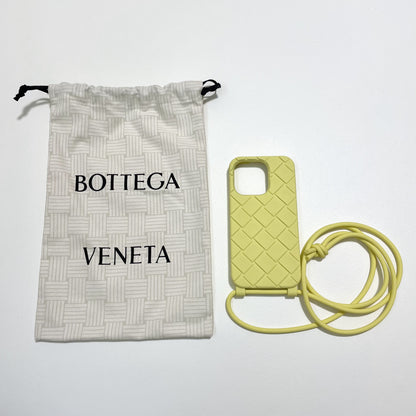 BOTTEGA VENETA ボッテガヴェネタ iPhone14 Pro ケース スマホケース イエロー アイフォン 新品未使用