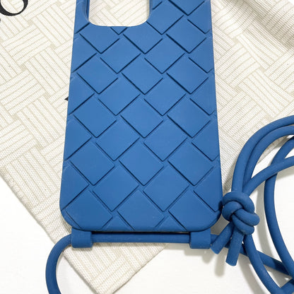 BOTTEGA VENETA ボッテガヴェネタ iPhone14 Pro Max ケース スマホケース 青 アイフォン 新品未使用