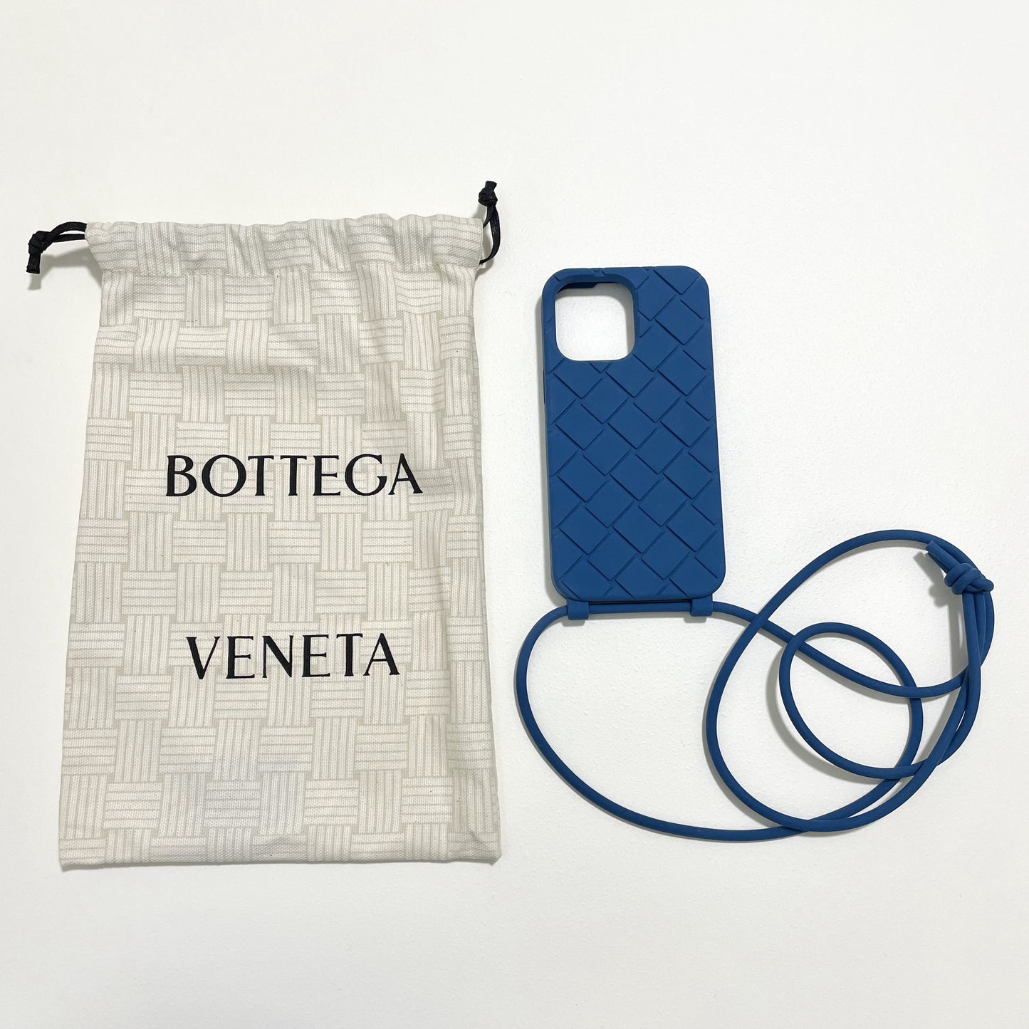 BOTTEGA VENETA ボッテガヴェネタ iPhone14 Pro Max ケース スマホケース 青 アイフォン 新品未使用
