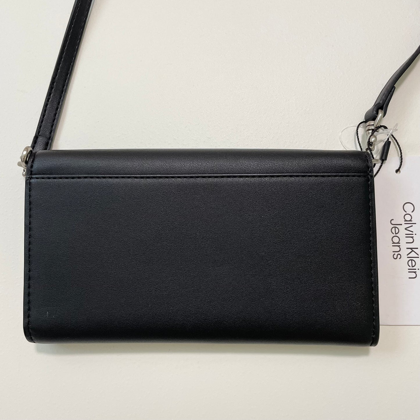 Calvin Klein カルバンクライン ショルダーバッグ クロスボディバッグ 斜め掛け ウォレット 財布 ロゴ 黒 ブラック