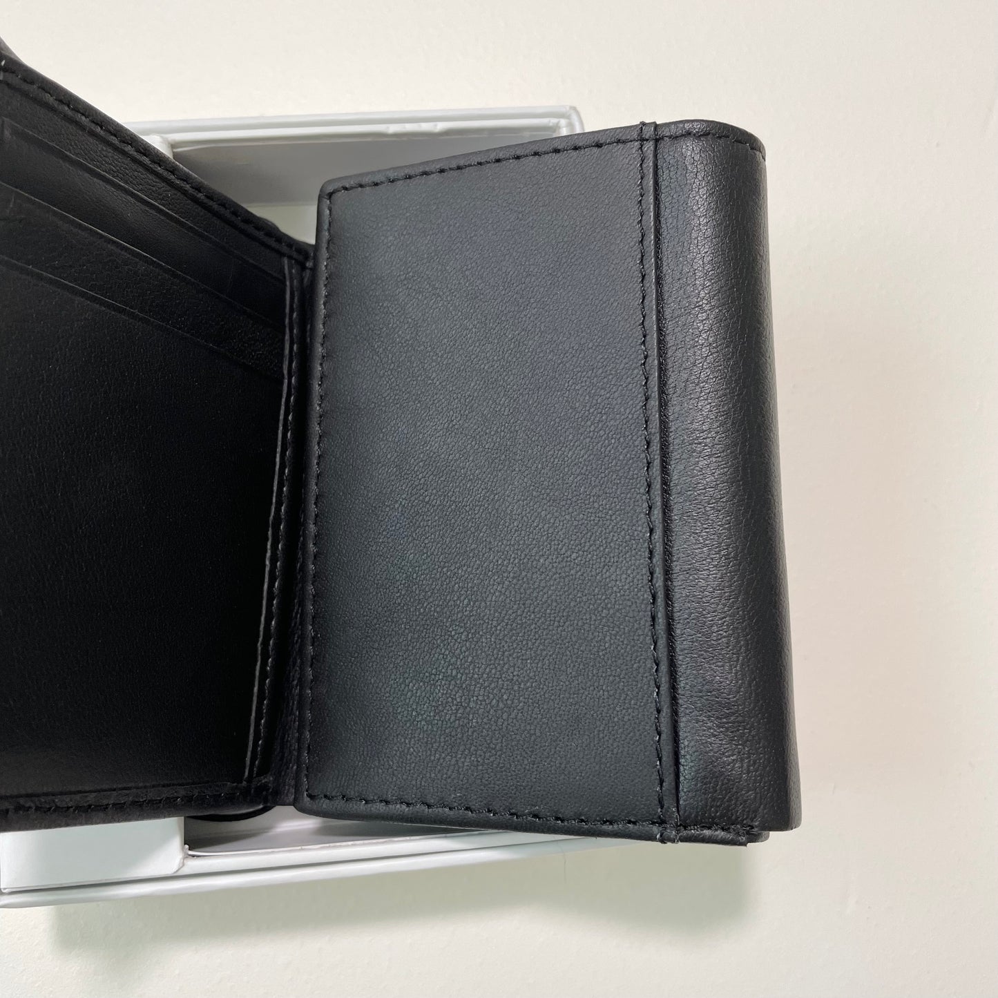 Calvin Klein カルバンクライン 財布 ウォレット コンパクト ミニ カードケース シンプル 三つ折り メンズ ブラック