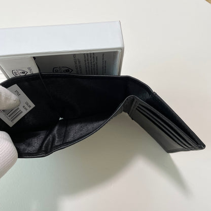 Calvin Klein カルバンクライン 財布 ウォレット コンパクト ミニ カードケース シンプル 三つ折り メンズ ブラック